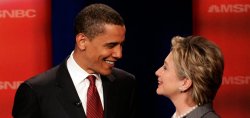 Barack and Hillary